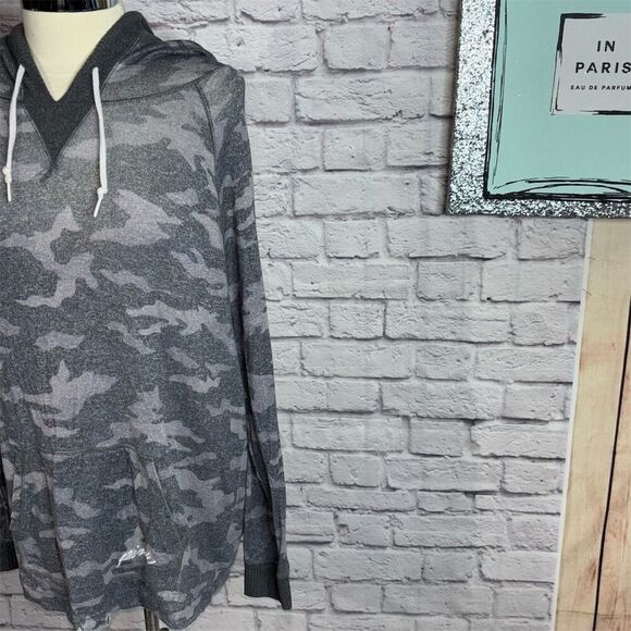 PINK by Victoria's Secret Women's Camo Print Pullover Hoodie Size M - Picture 5 of 9